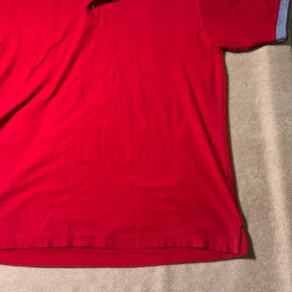 Diport USA Mens Size XL Red Polo Shirt Short Sleeve Belterra Embroidered (E) - Picture 5 of 10